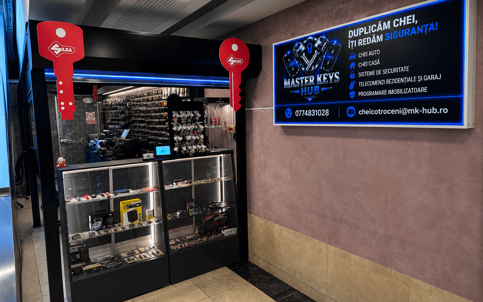 Atelierul Master Keys Hub, AFI Cotroceni Mall